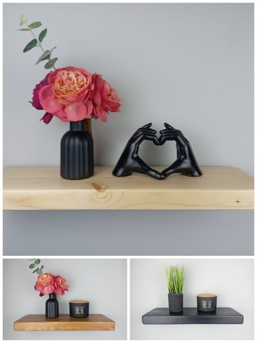 Chunky rustic floating - chunky, shelf