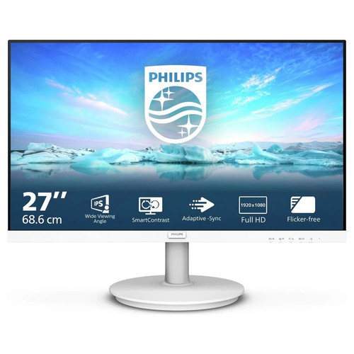 Philips inch monitor - philips, white