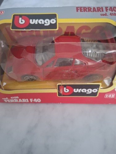 Vintage bburago ferrari f40 - vintage,