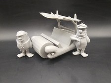 1/24 (Smaller Sizes Available) The Flintstones Fred, Barney & Car  UNPAINTED 