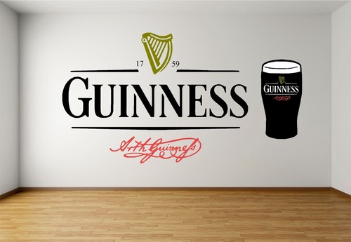 016 guinness vinyl - vinyl, wall