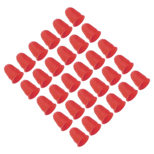 30pc rubber finger tips - 30pc,
