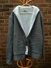 Ladies grey chunky knit wool