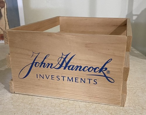 John hancock advertising crate - hancock,