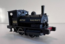 Hornby R2927 L&YR 0-4-0 Pug 51235 BRITISH RAILWAYS early, excellent with box
