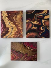 STUNNING SET OF THREE ORIGINAL