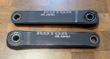 Rotor ALDHU 24 170mm Crank Arms - 170mm Alloy Cranks For 24mm Rotor Spindle