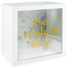 Wedding Wishing Well Box Gold