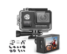 Action Camera Black Hawk+ 4K Easypix  20137 Cycling Bike Waterproof Microphone