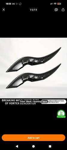 Car roof vortex - roof, generator