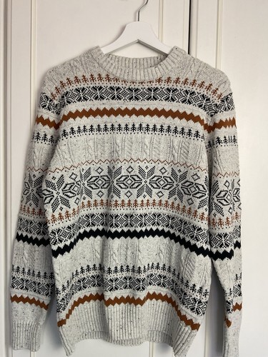 Next cotton knit jumper - cotton, mens