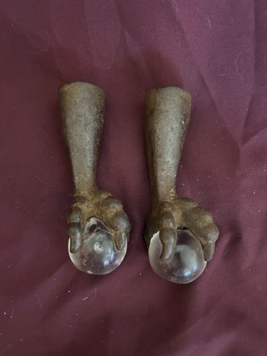Antique claw foot - foot, furniture