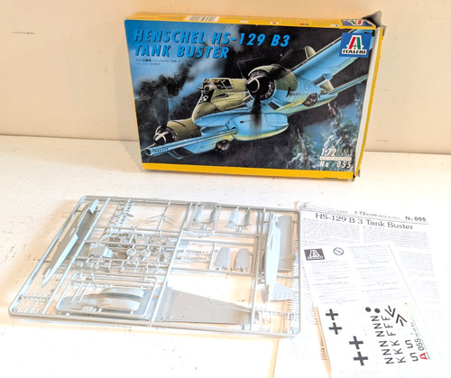 Italeri 055 henschel 129 b3 - henschel,