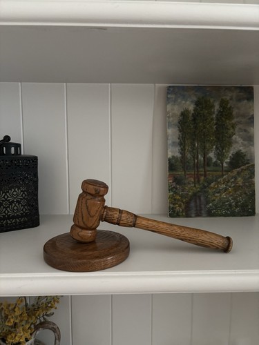 Vintage wooden gavel - vintage,