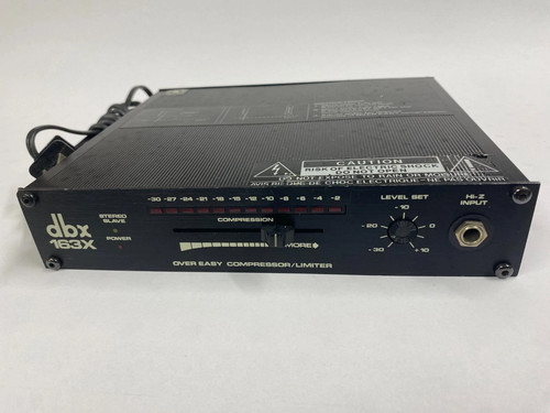 Dbx 163x over easy - easy, compressor