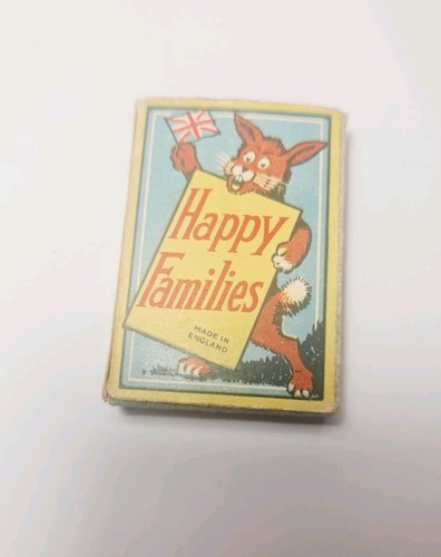 Vintage 1940s happy families - vintage,