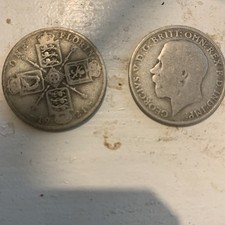 PRE 1947 UK FLORINS:1921 or