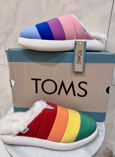 Toms alpargata rainbow fluffy - rainbow,