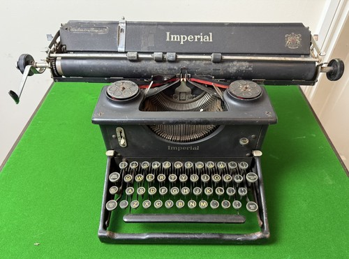 Imperial vintage typewriter - vintage,