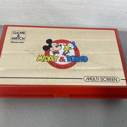 Nintendo game and watch mickey - game,