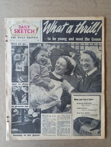 Newspaper back issues 1953 - issues,