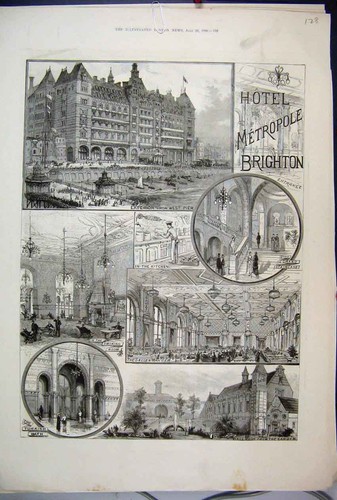 Original old antique - original, print