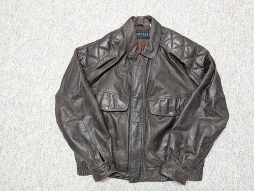 Vintage 1990s leather jacket - vintage,