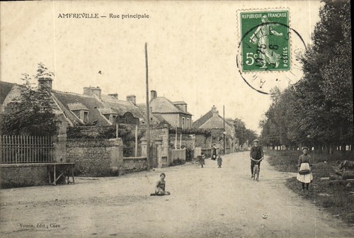 Amfreville main street - main,