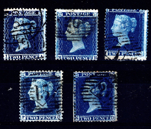Stamp queen victoria - stamp, 1855