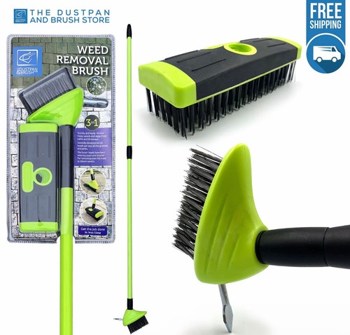 Weed brush broom twin - in,