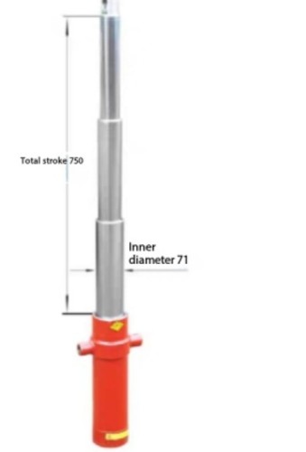 Hydraulic cylinders for tipper - hydraulic,