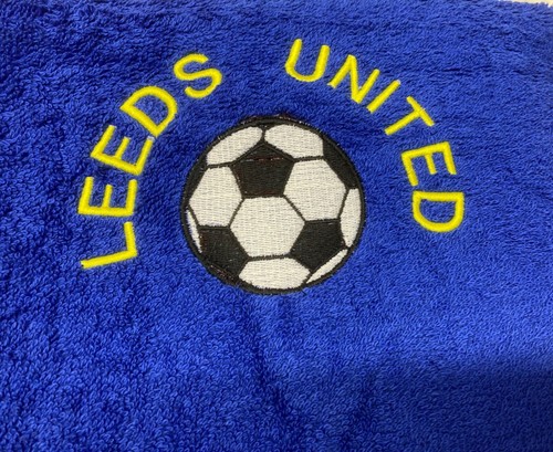 Leeds personalised football - personalised,