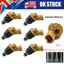 6 x 550cc 555cc Fuel Injectors