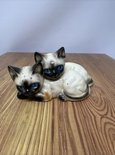 Leonardo Collection Siamese Cats  Figurine Kitten Collectible Fine Bone China