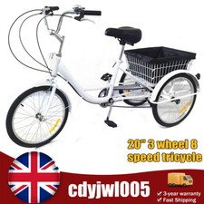 20 Inch Adult Tricycle 3 Wheel