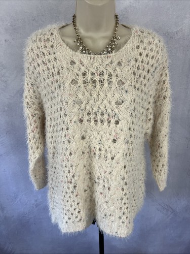 Ladies jumper fluffy - fluffy, party