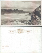 Poldhu Cove Mullion The RA Postcards Ltd Landscapes Seascape Tourism real photo