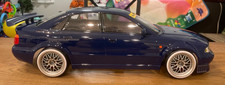 NEW PAINTED BLUE TAMIYA AUDI