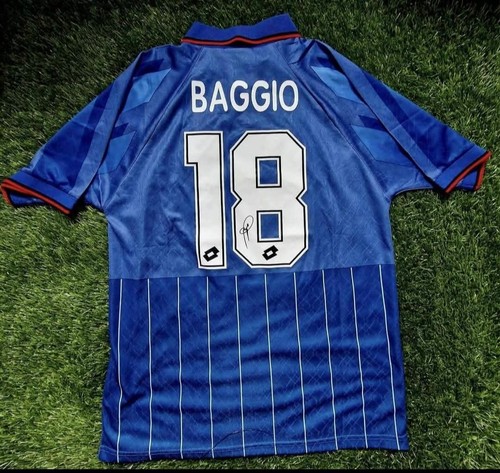Roberto baggio signed - signed, ac