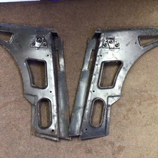 PAIR MG MIDGET REAR INNER WING WHEEL ARCH SUPPORT HERITAGE NEW OLD STOCK AHA8014