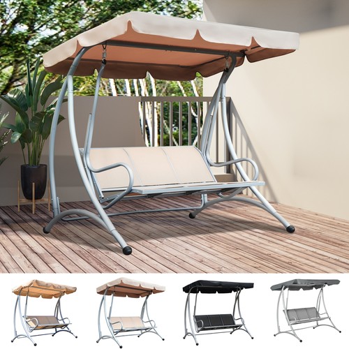 Three person garden swing seat - three,