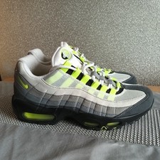 Nike Womens Air Max 95 2015 OG Retro Neon 307960-002 Size UK 6 used