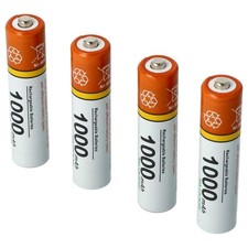 4x AAA Micro Battery for