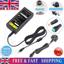 12V 1A-5A AC/DC Power Supply