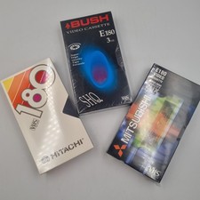 Vhs video tapes - vhs, hour