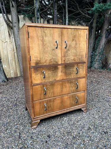 Vintage burr walnut drawer - vintage,