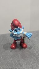Schleich Peyo The Smurfs Papa Smurf 2011 PVC McDonald's Figure New With Tag