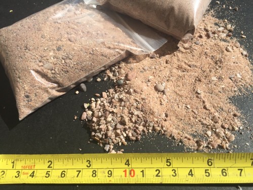 Modelling sand with stones - modelling,