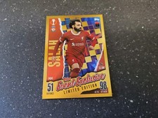 MATCH ATTAX 2023/24 LE T4 MOHAMED SALAH EVENT EXCLUSIVE LIMITED EDITION MINT