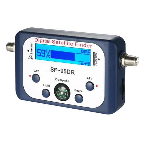 Lcd digital satellite finder - lcd,